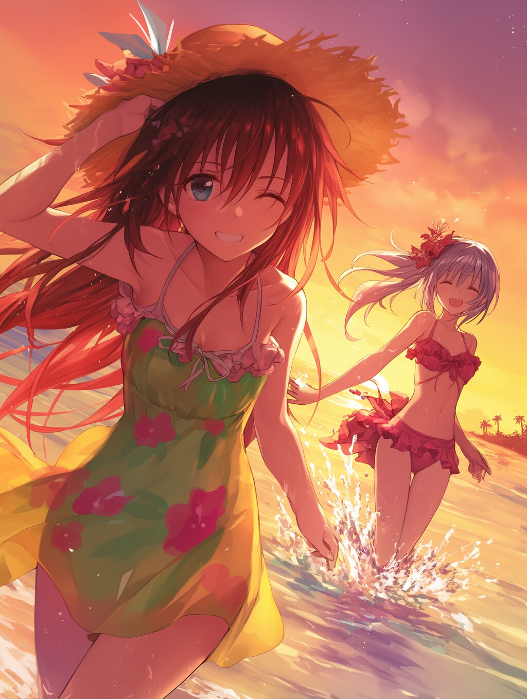 暇つぶしイラスト