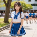 制服の集団 7枚目