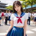 制服の集団 4枚目