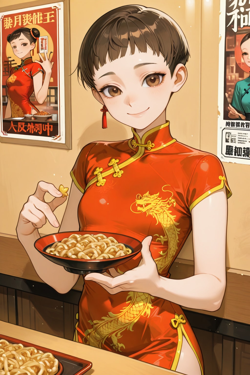 中華料理対決‼️ | の人気AIイラスト・グラビア