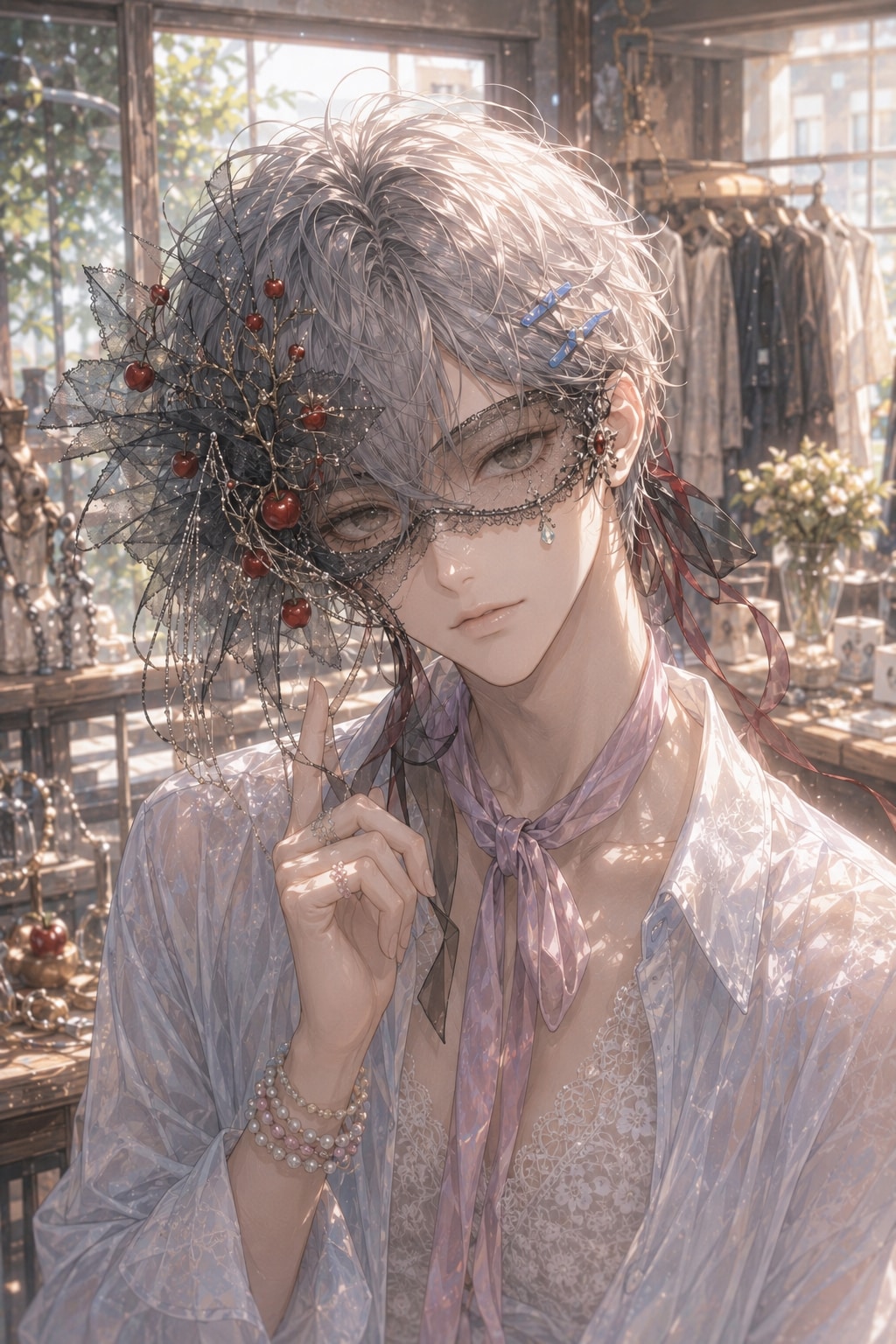 【没】リンゴくんのファッションが時々バグる。