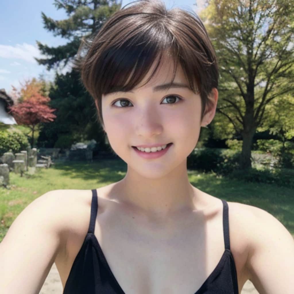 美女ポートレート-秋-2