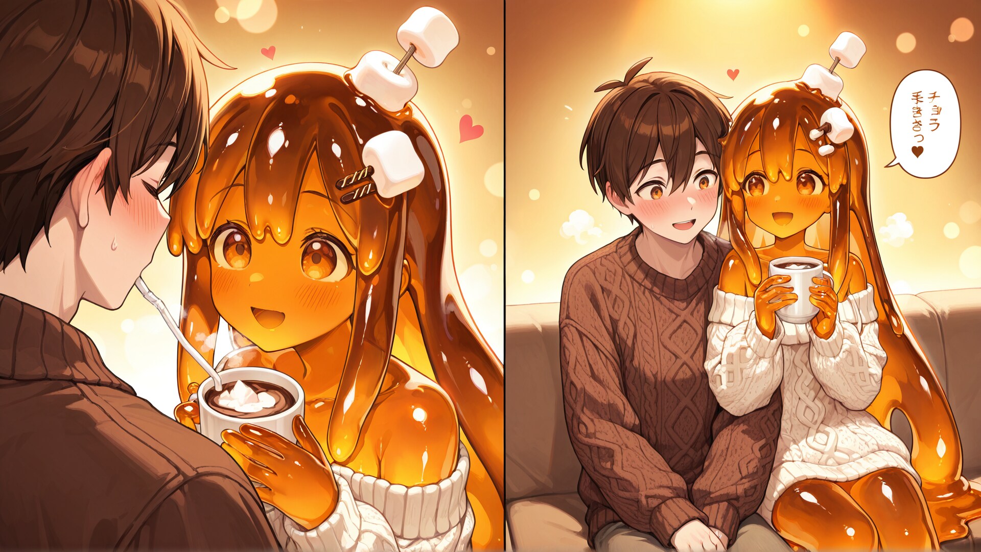 ドリンクの擬人化 3