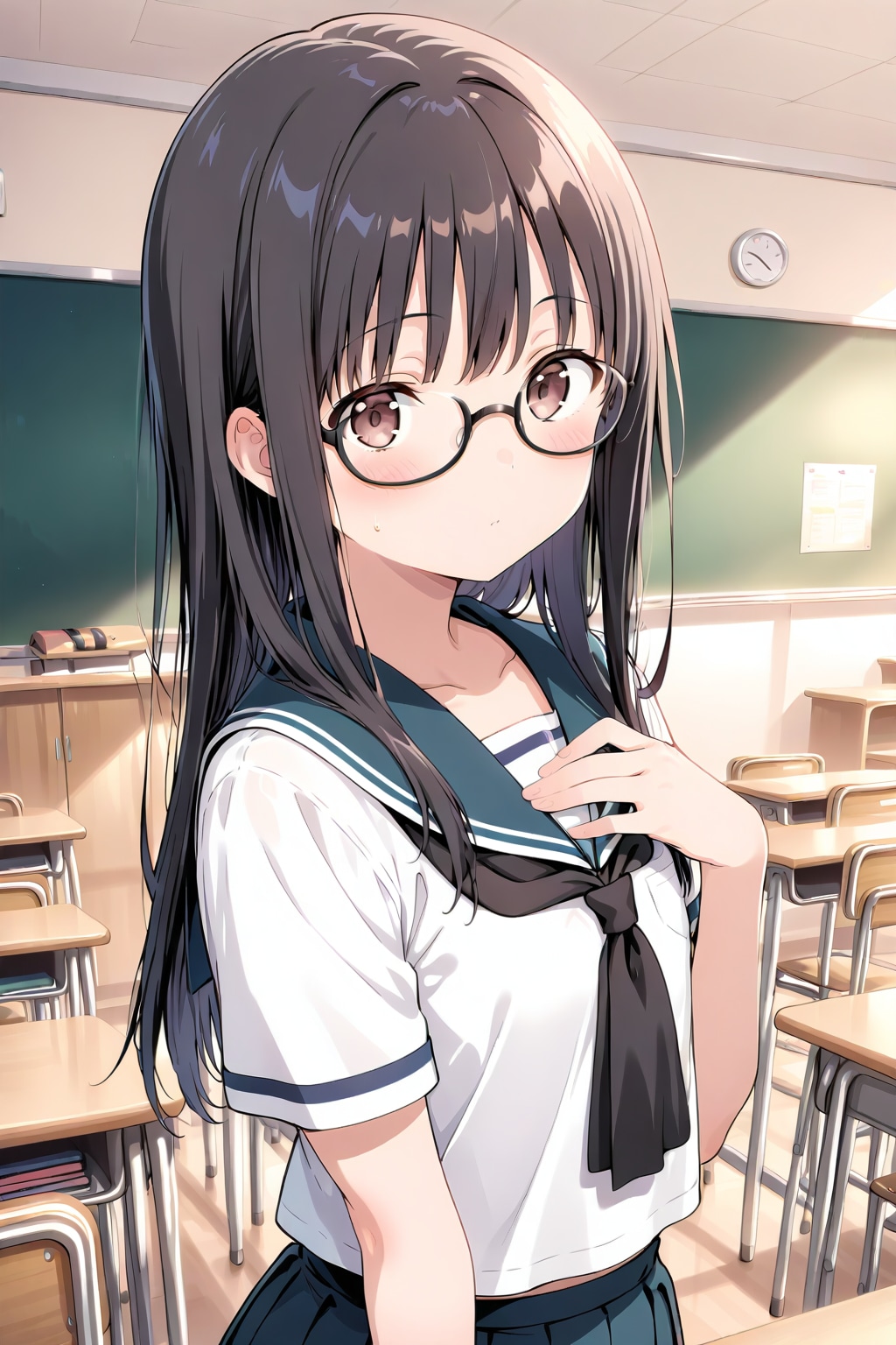 セーラー服の女の子