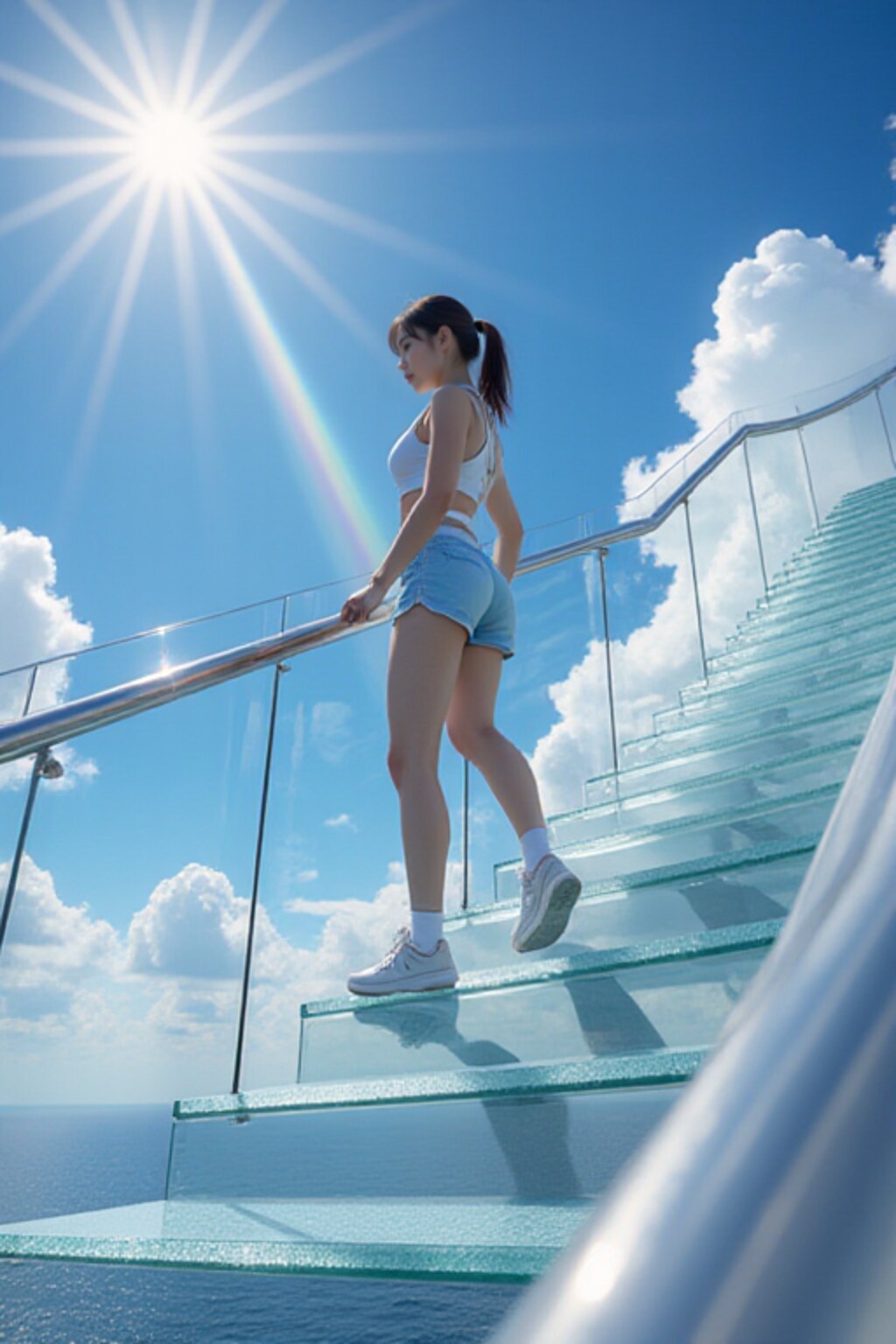 虹への階段～いつもたどりつけない夢