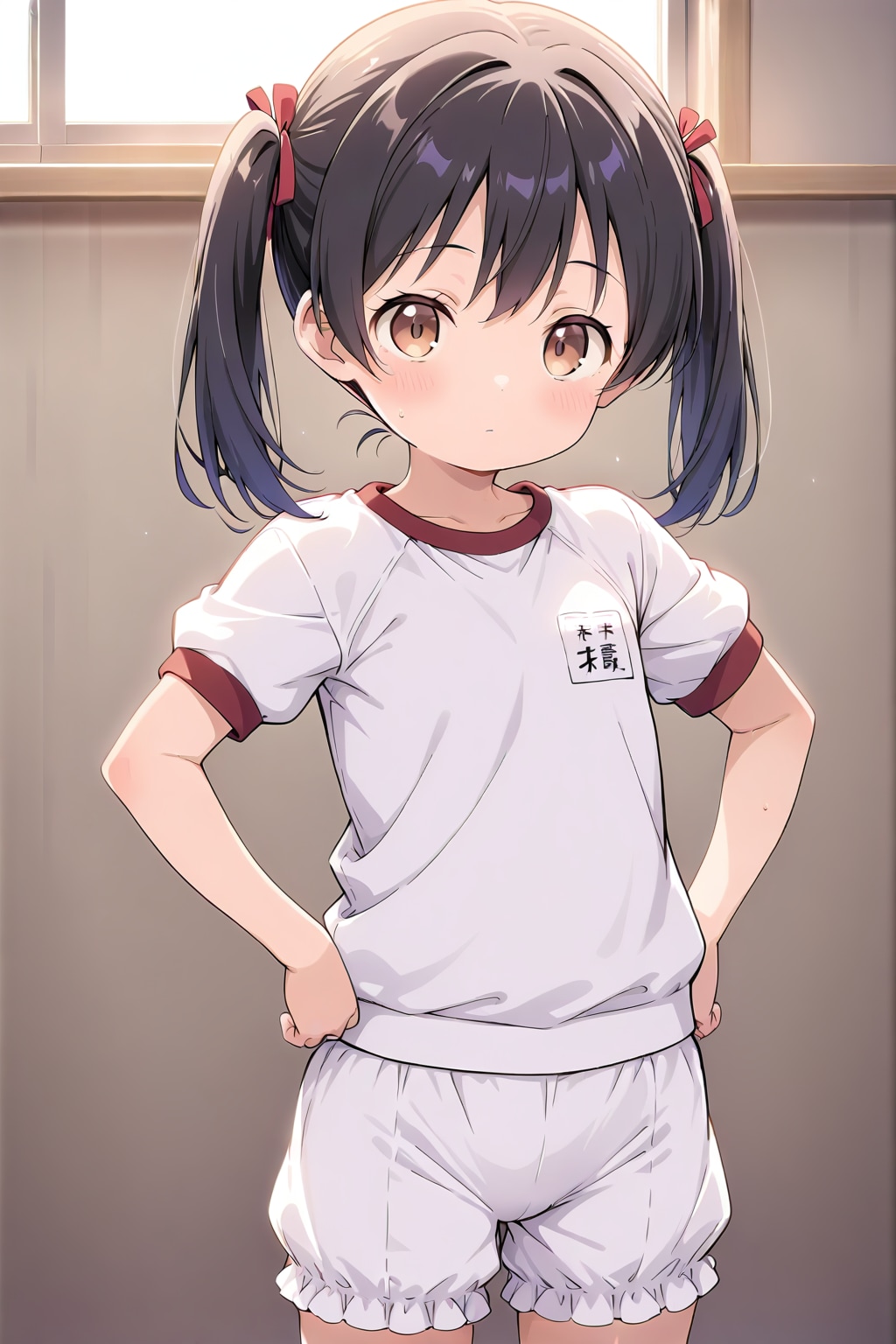 体操服美少女