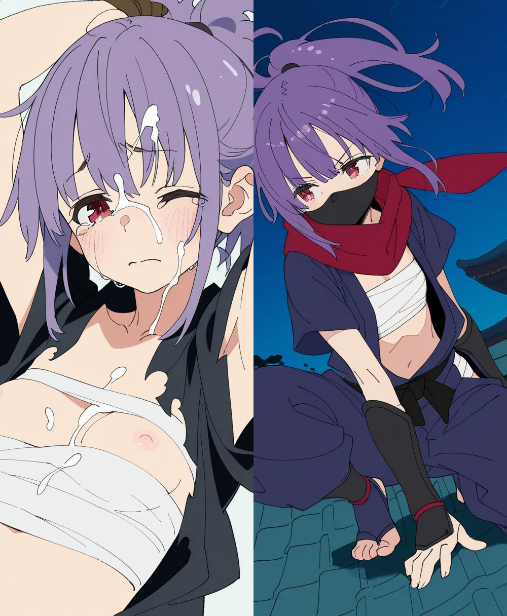 【即堕ち】抜け忍な女の子