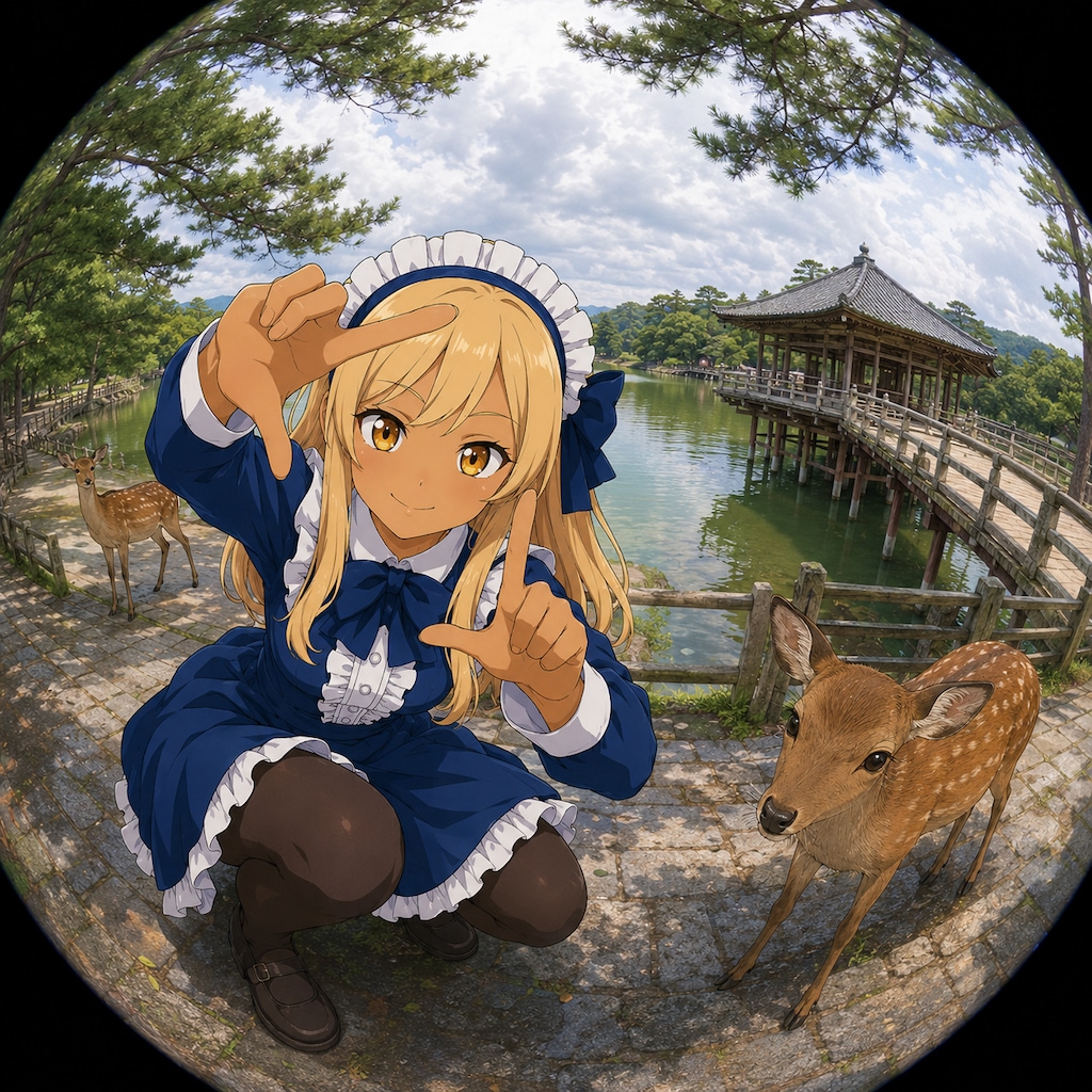 (うちの子縛り)17.「し」→「鹿」郷土通信