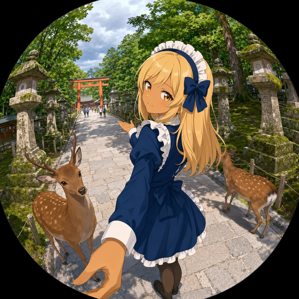 (うちの子縛り)17.「し」→「鹿」郷土通信