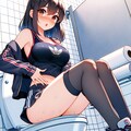化粧室で二人きり(18) 8枚目