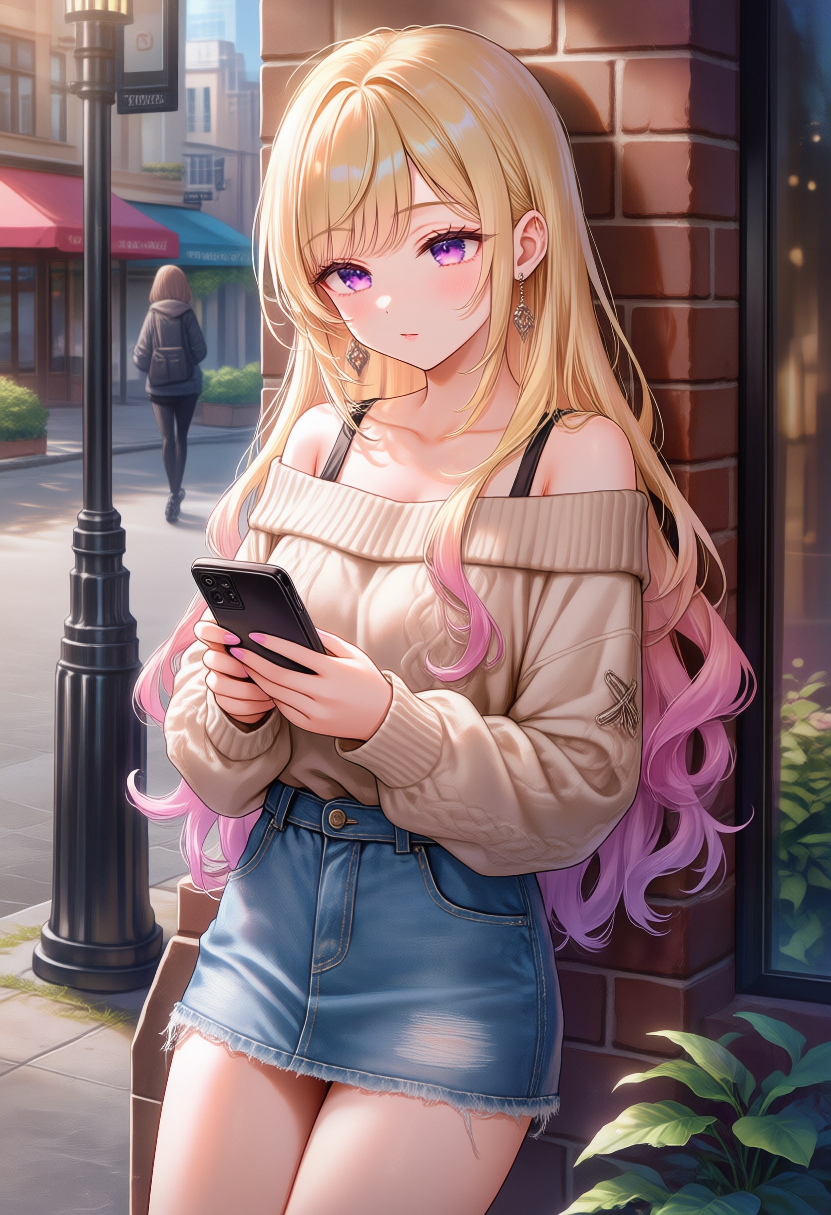 休日の私服デート