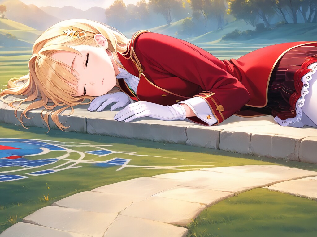 兵士の休息　その３