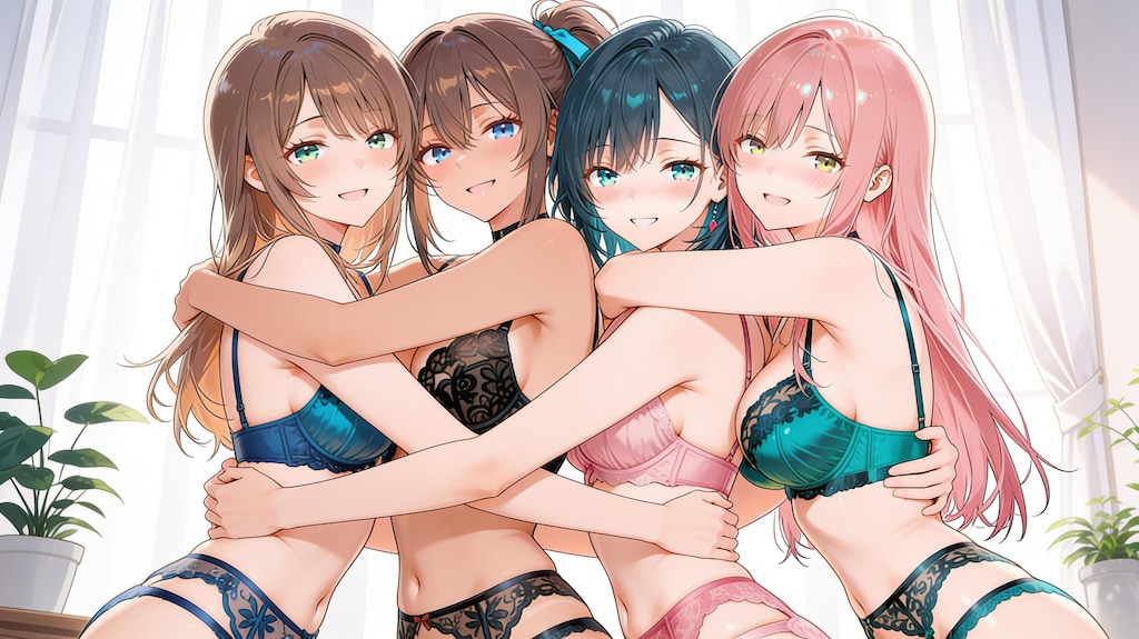 色とりどり