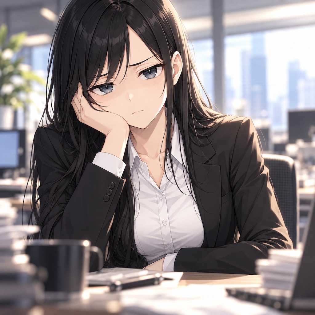 ジト目