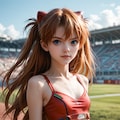 EVA_S・アスカっぽい_007 スポーツウェア 3枚目