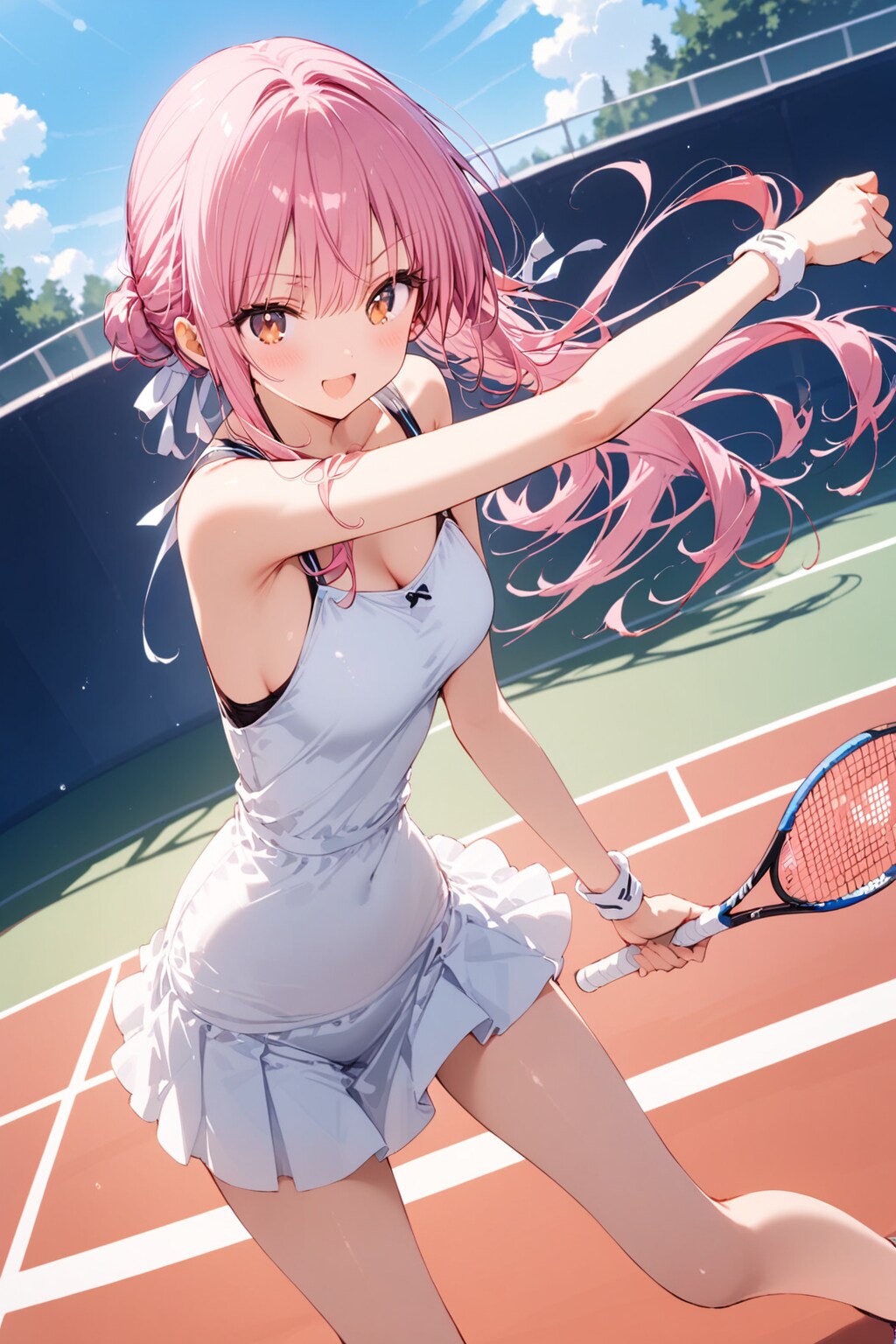 桜さんのテニス（異世界の女忍者さん（桜さん））（HALO）