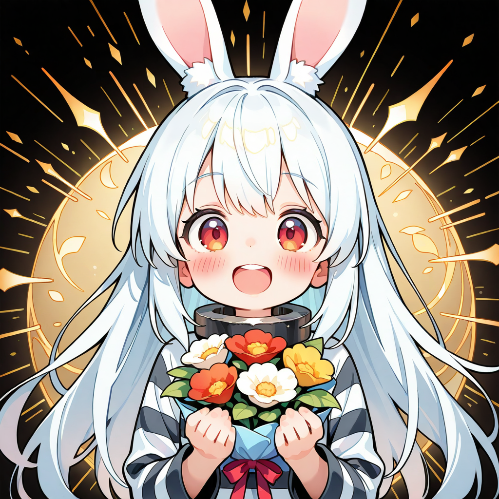 うちのうさぎちゃんが、いわしまんさんちのエリアーヌさんの誕生日のお祝いをしたいそうなのですが・・。😅