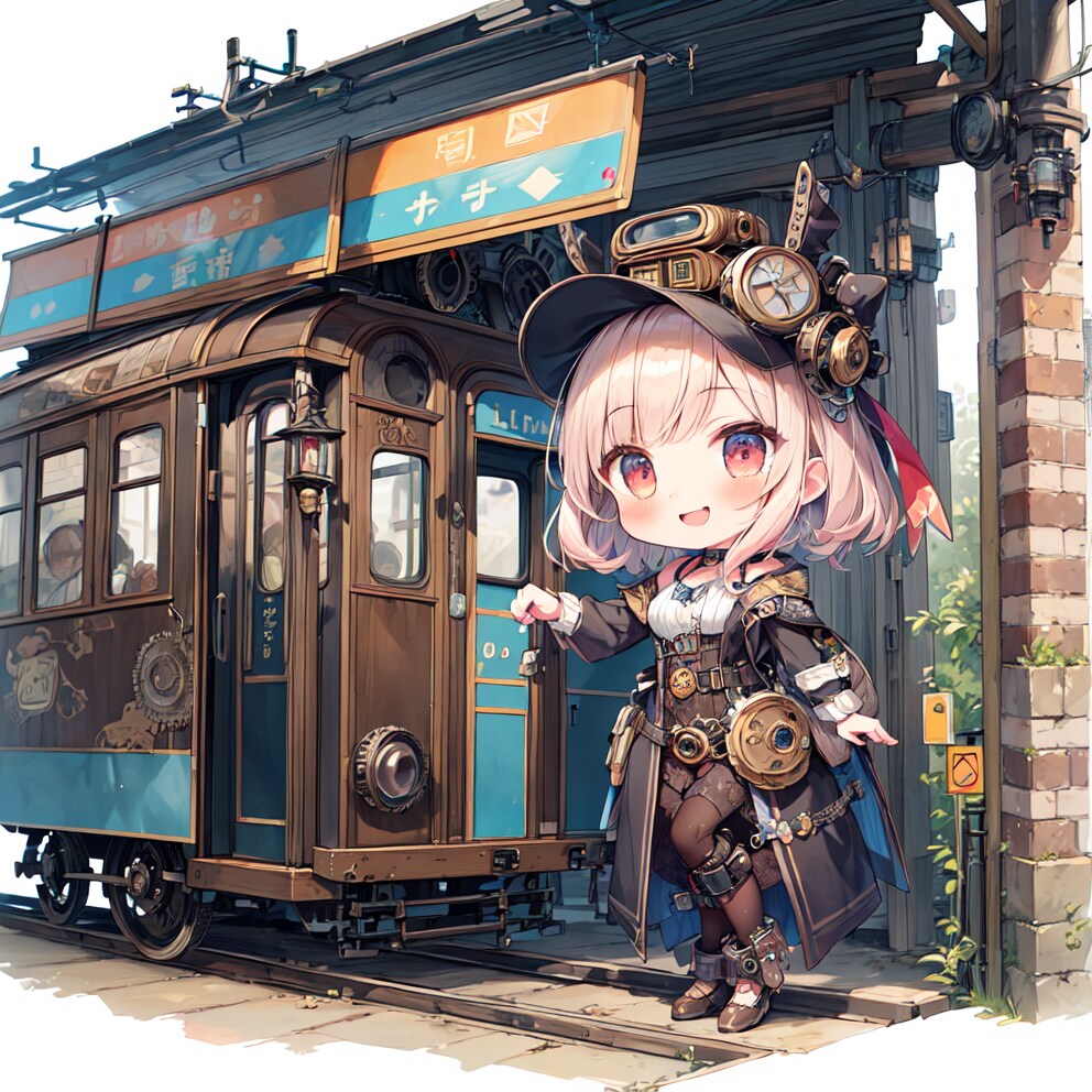 スチームパンクなチンチン電車
