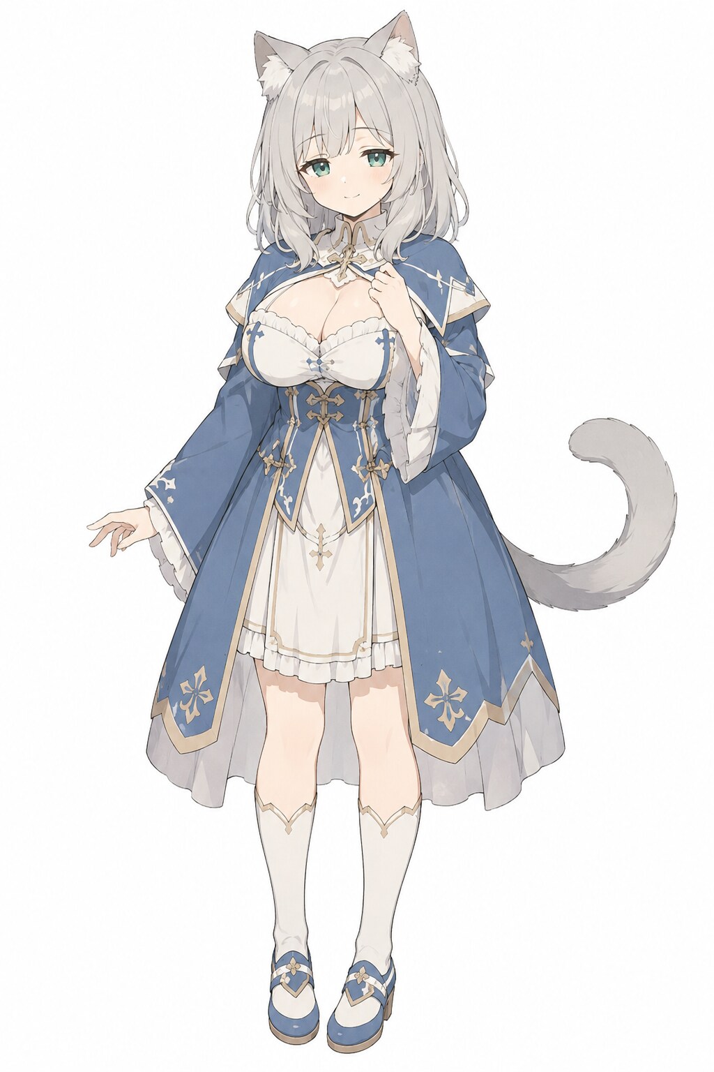 幼馴染ポジの清楚系猫娘キャラ