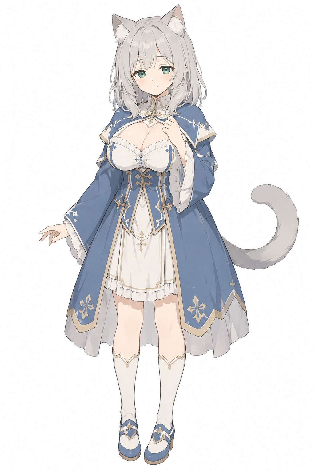 幼馴染ポジの清楚系猫娘キャラ