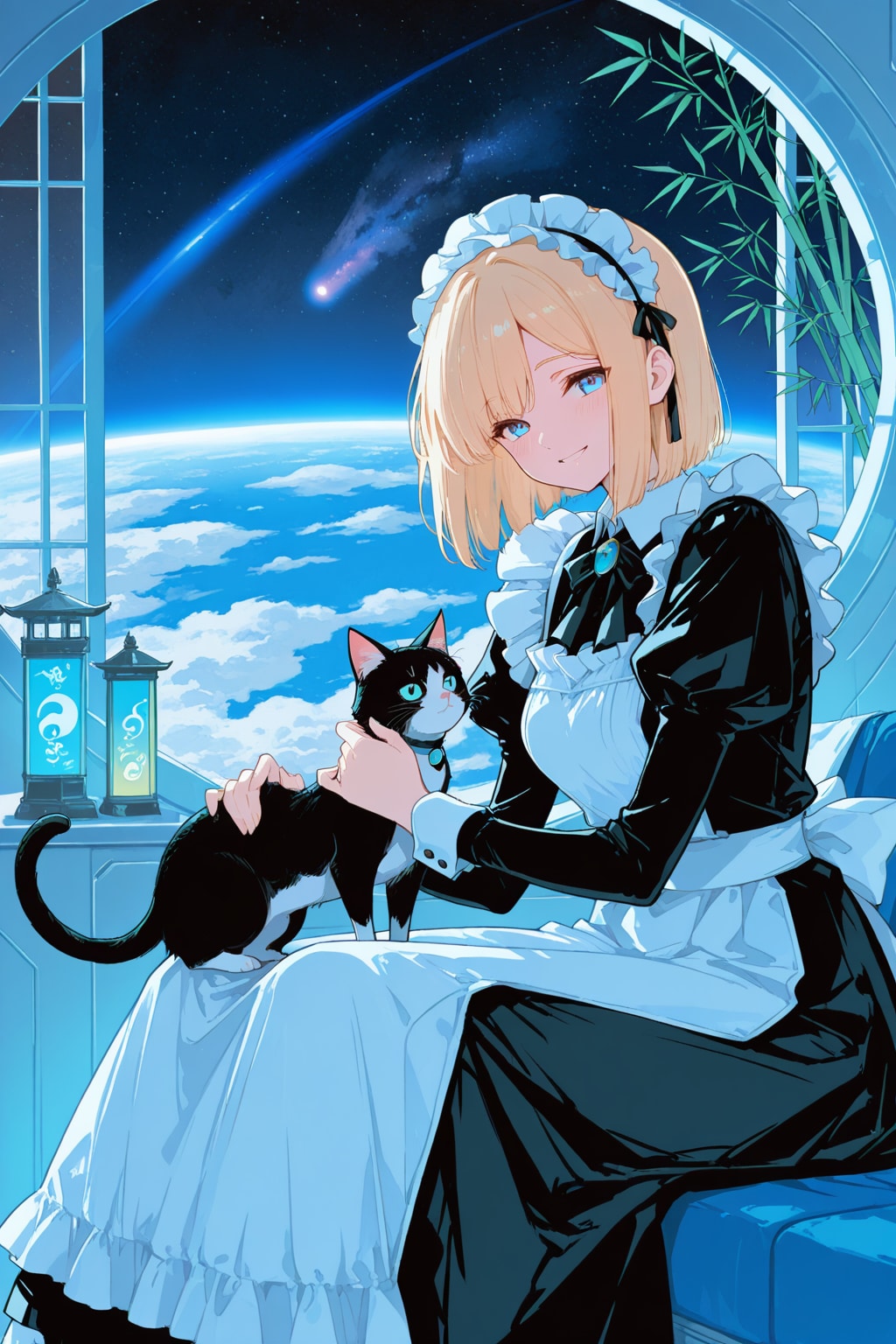 宇宙ステーションの七夕