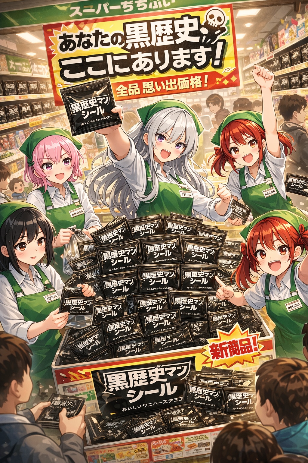 スーパーちちぷい　今週の新商品 | の人気AIイラスト・グラビア