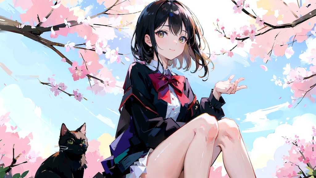 サクラと黒猫とわたし