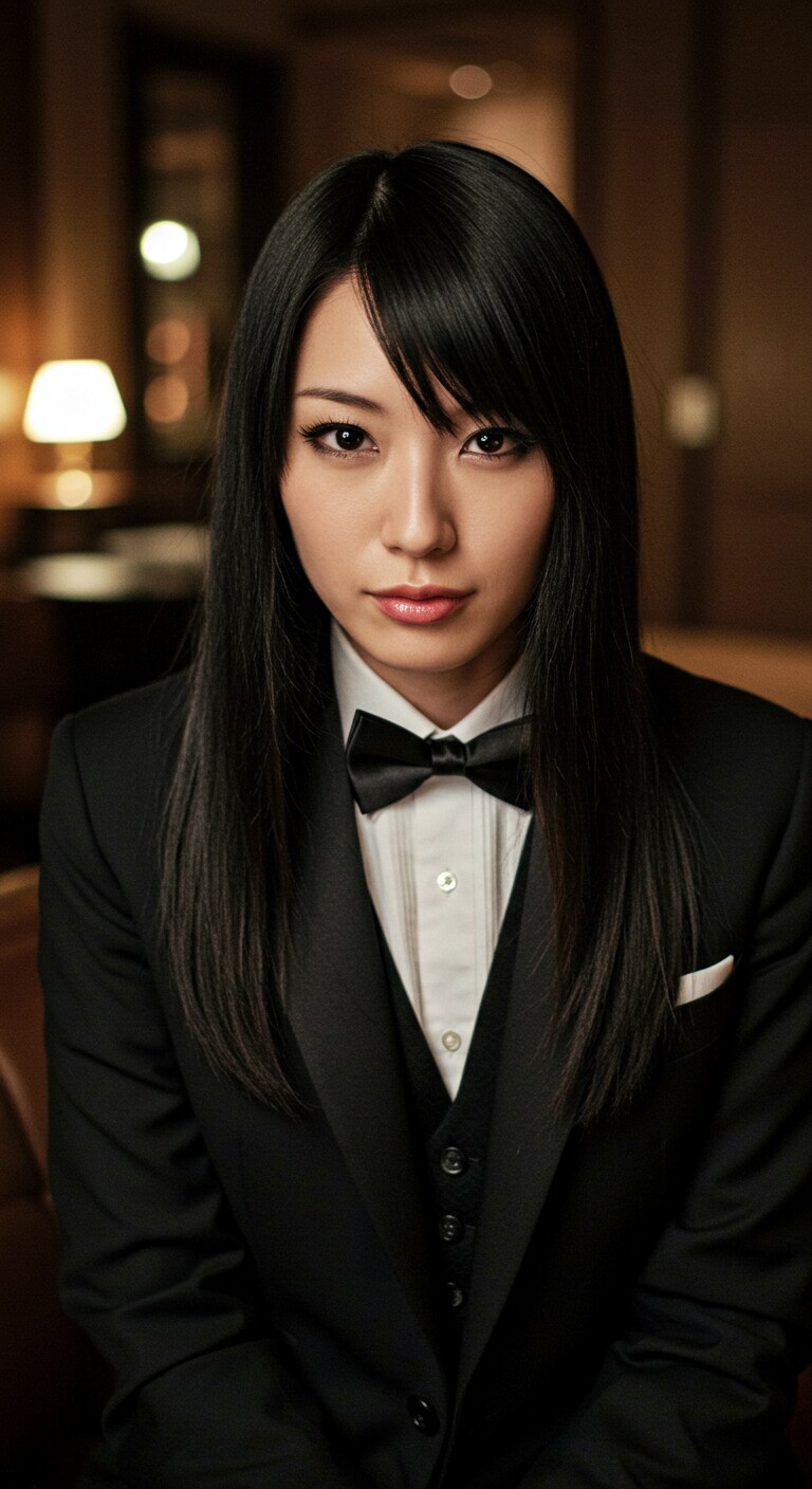 リアルタキシード女子
