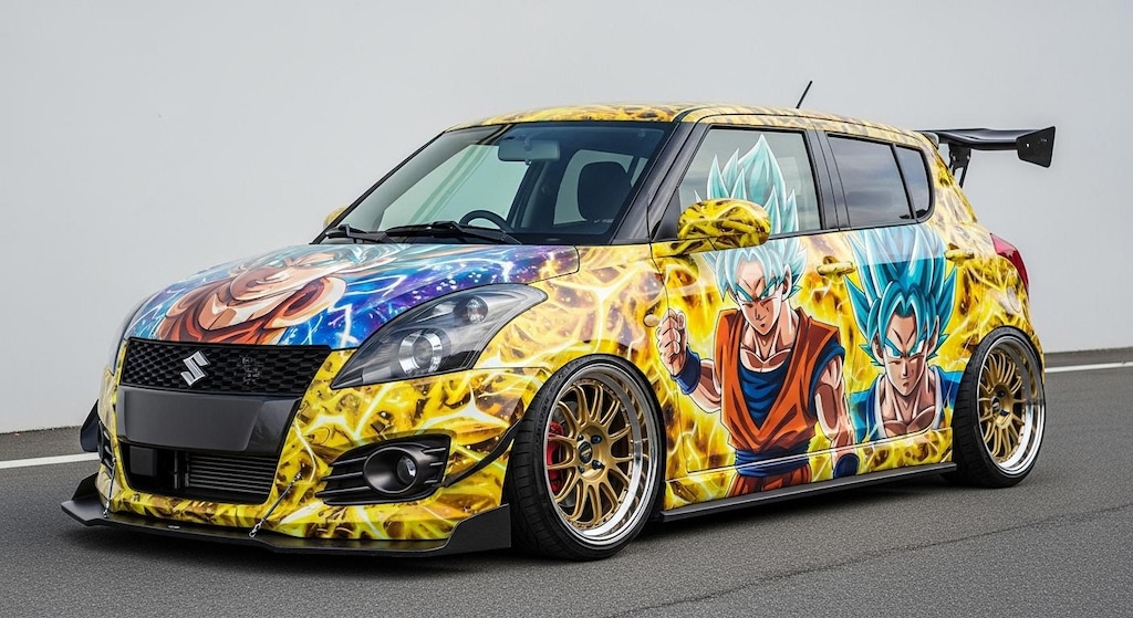 スイフトスポーツドラゴンボール痛車