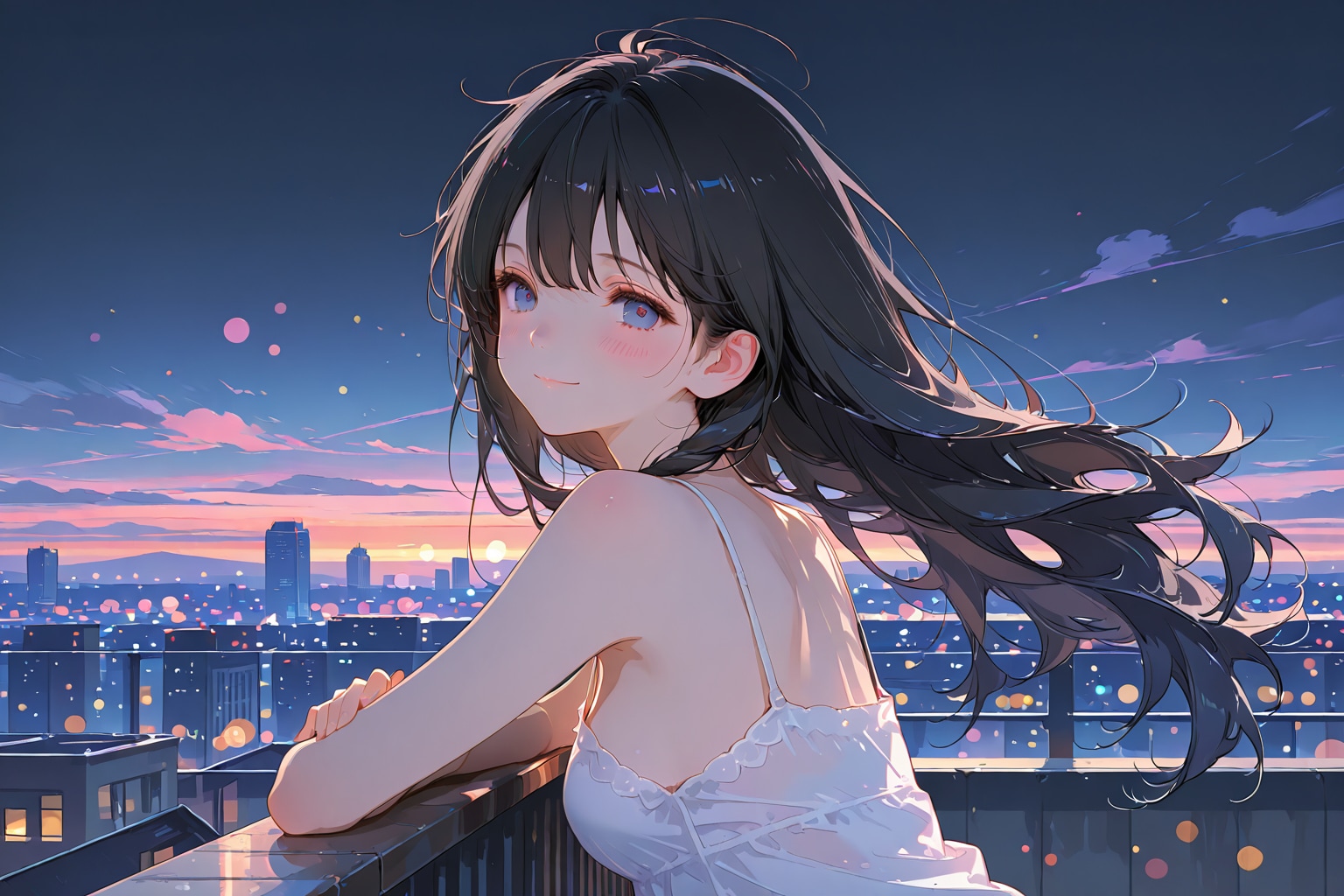 夜風(APRICOT)(10) | の人気AIイラスト・グラビア