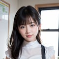 花束をもらう女性 5枚目