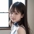 花束をもらう女性 4枚目