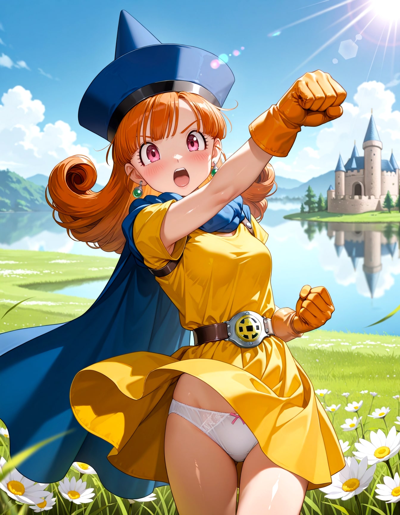 アリーナ姫・パンチラ