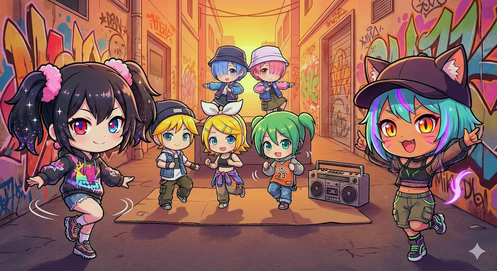 皆でヒップホップ🎶