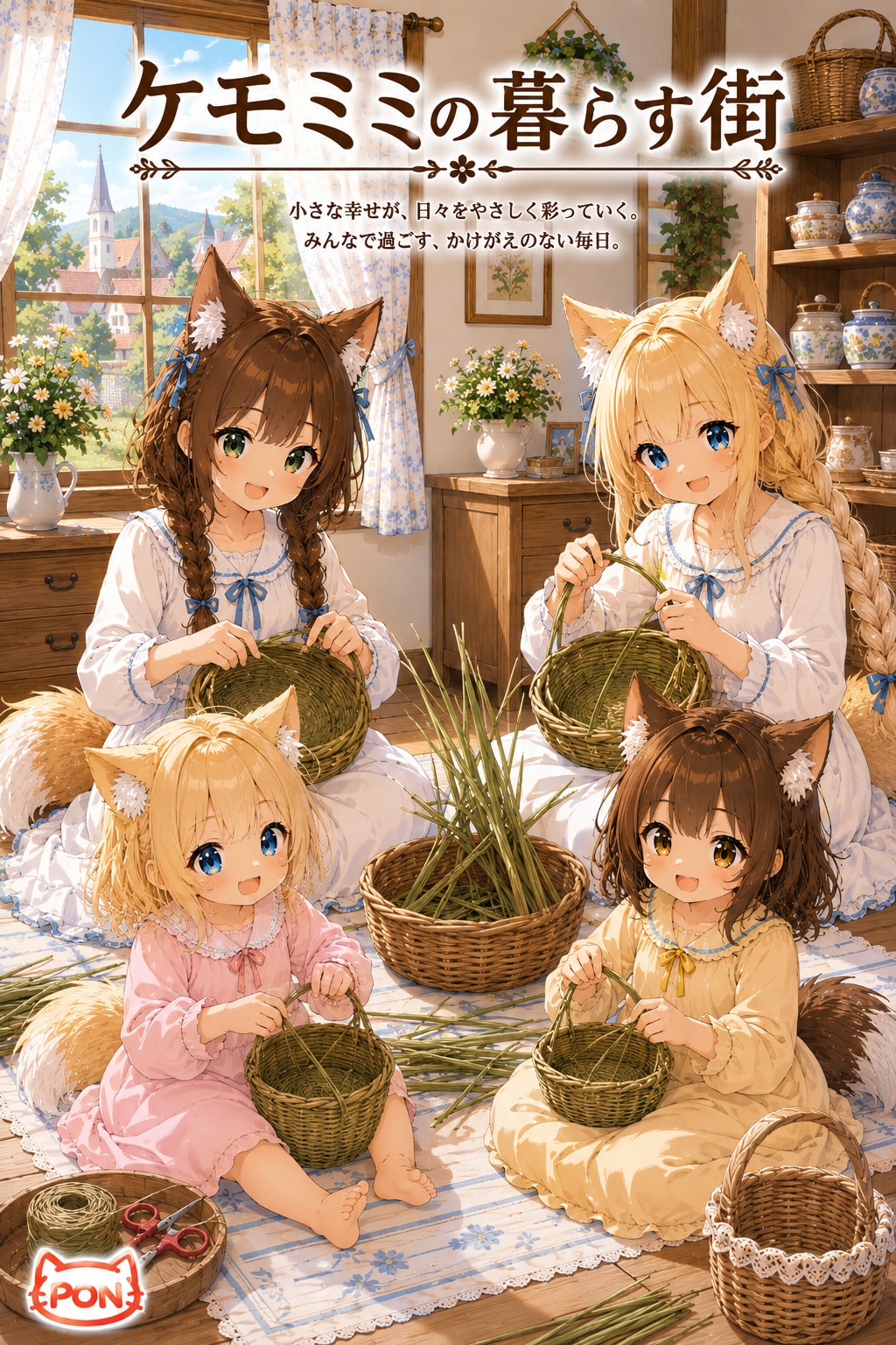 ケモミミの暮らす街