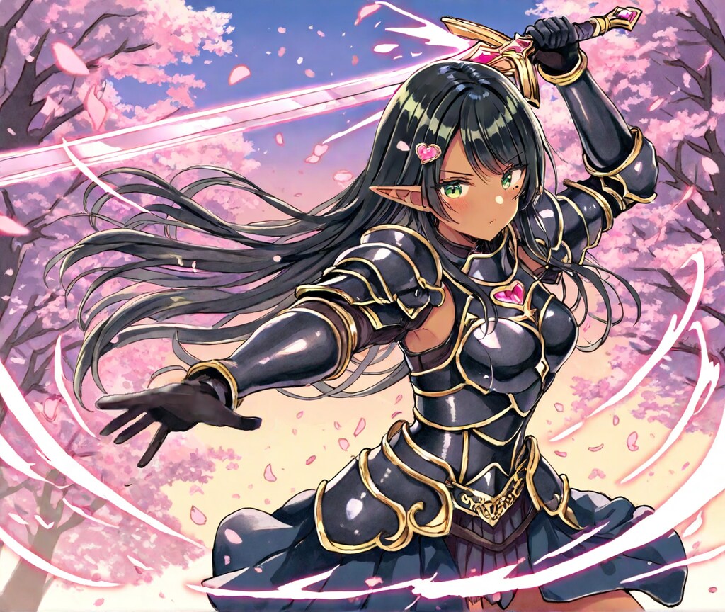 ダークエルフの騎士