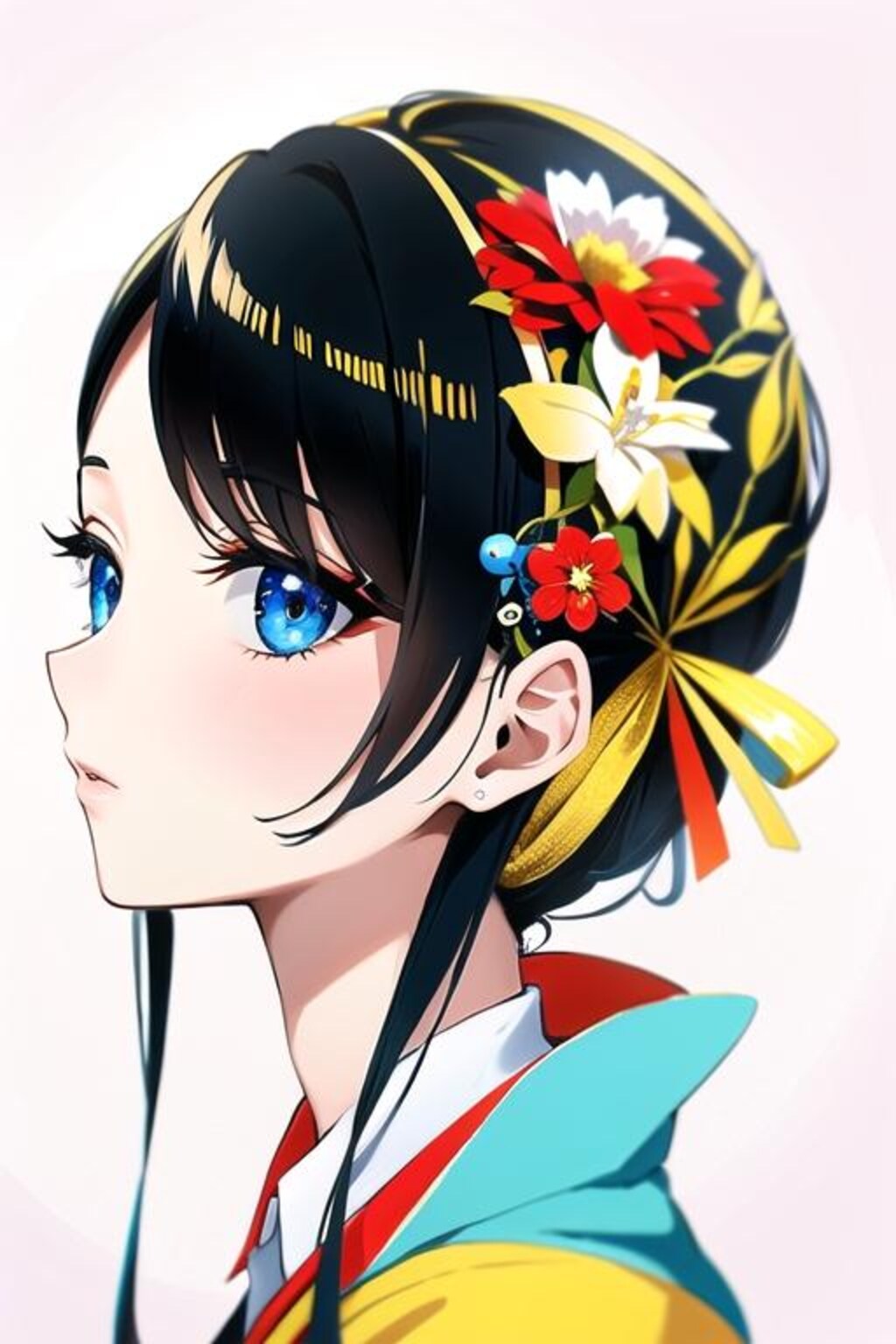 京女・見返り美人