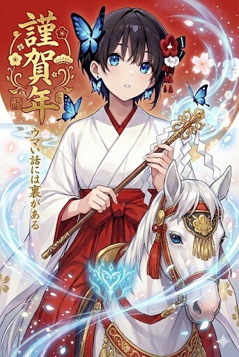 ウマい話しもおめでとう御座います🐎