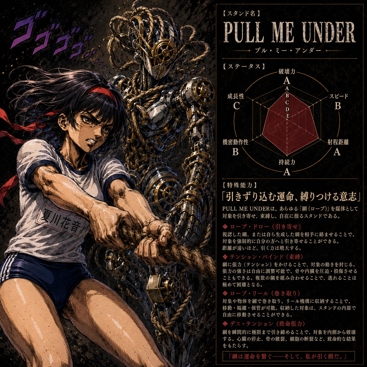 ブルマ娘の守護霊 ~ 黒髪ボブのブルマ娘１２０ ~