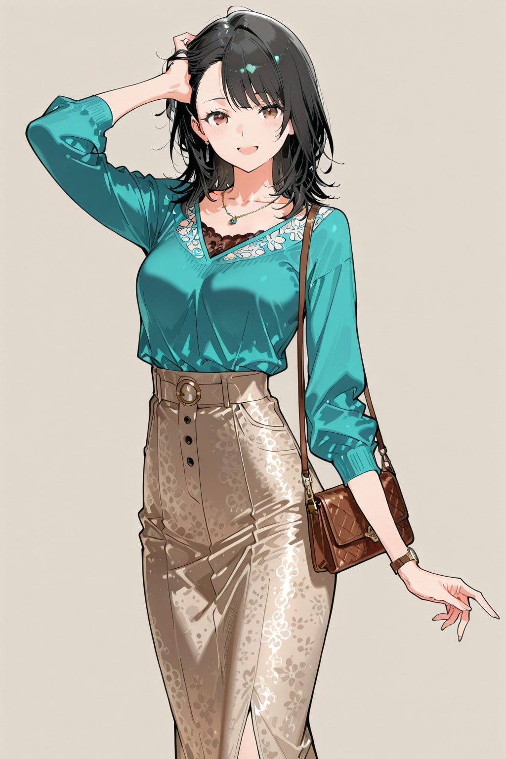 アシメちゃんのコーデないと🌟✨１３６ | の人気AIイラスト・グラビア