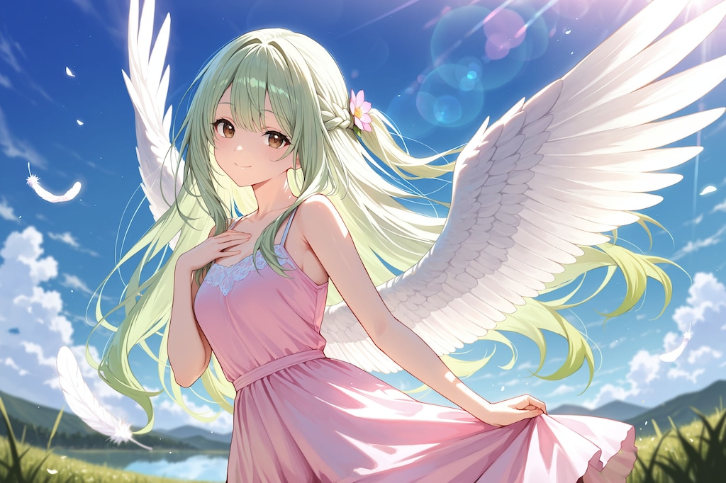 天使さん頑張ります