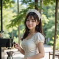 新緑カフェのメイド 3 3枚目