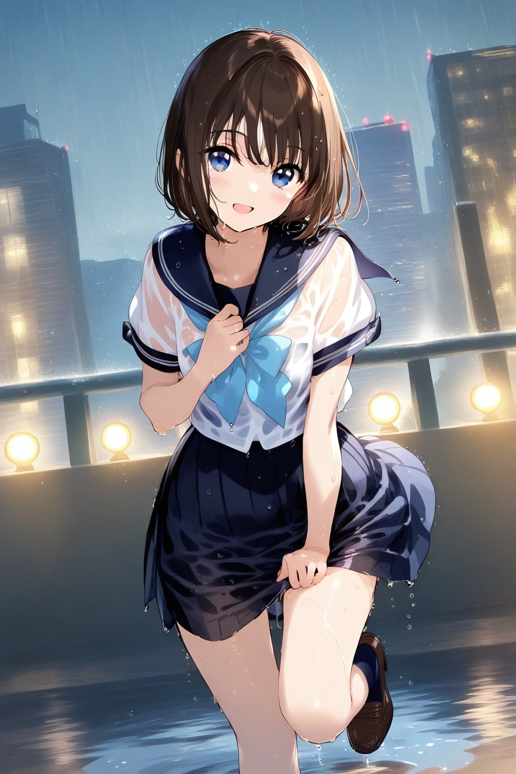 水も滴るいい女の子