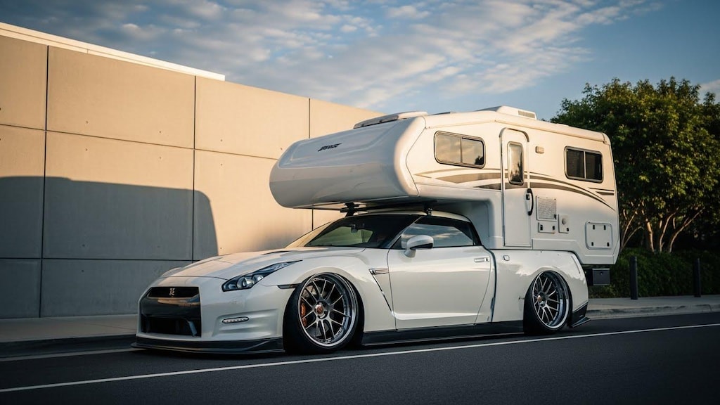 R35GT-Rキャンピングカー