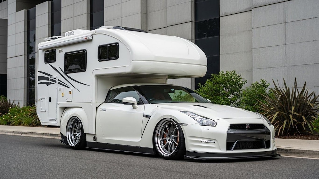 R35GT-Rキャンピングカー