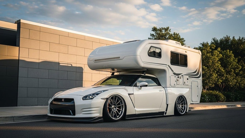 R35GT-Rキャンピングカー