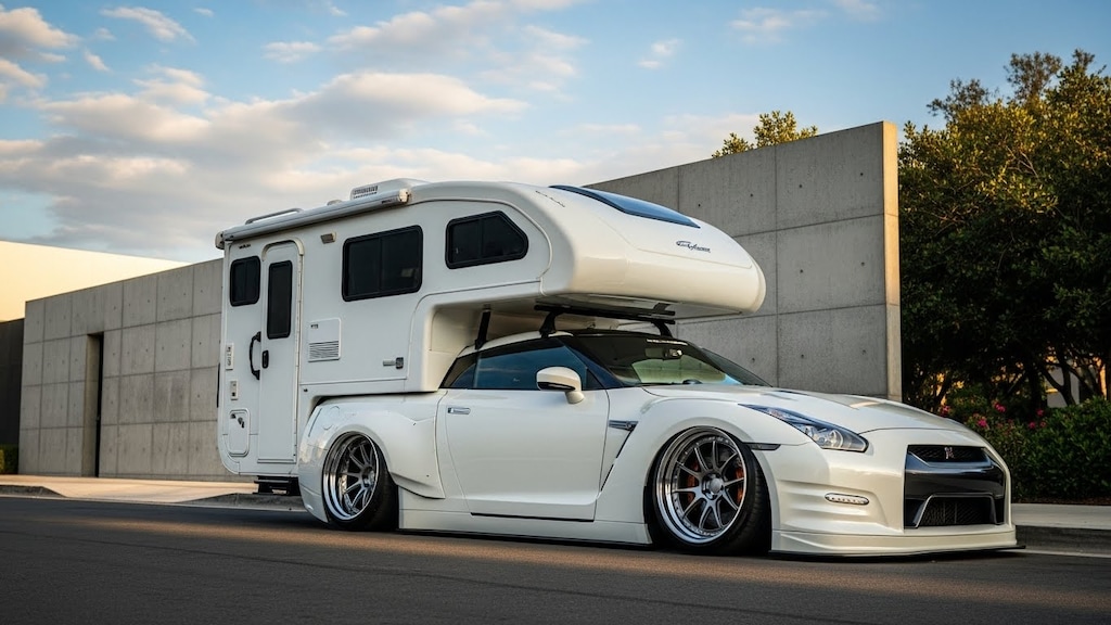 R35GT-Rキャンピングカー