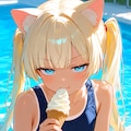 【ケモミミ褐色肌女子】チロルさん＆チョコちゃん 8枚目
