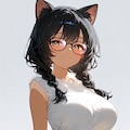 【ケモミミ褐色肌女子】チロルさん＆チョコちゃん 4枚目