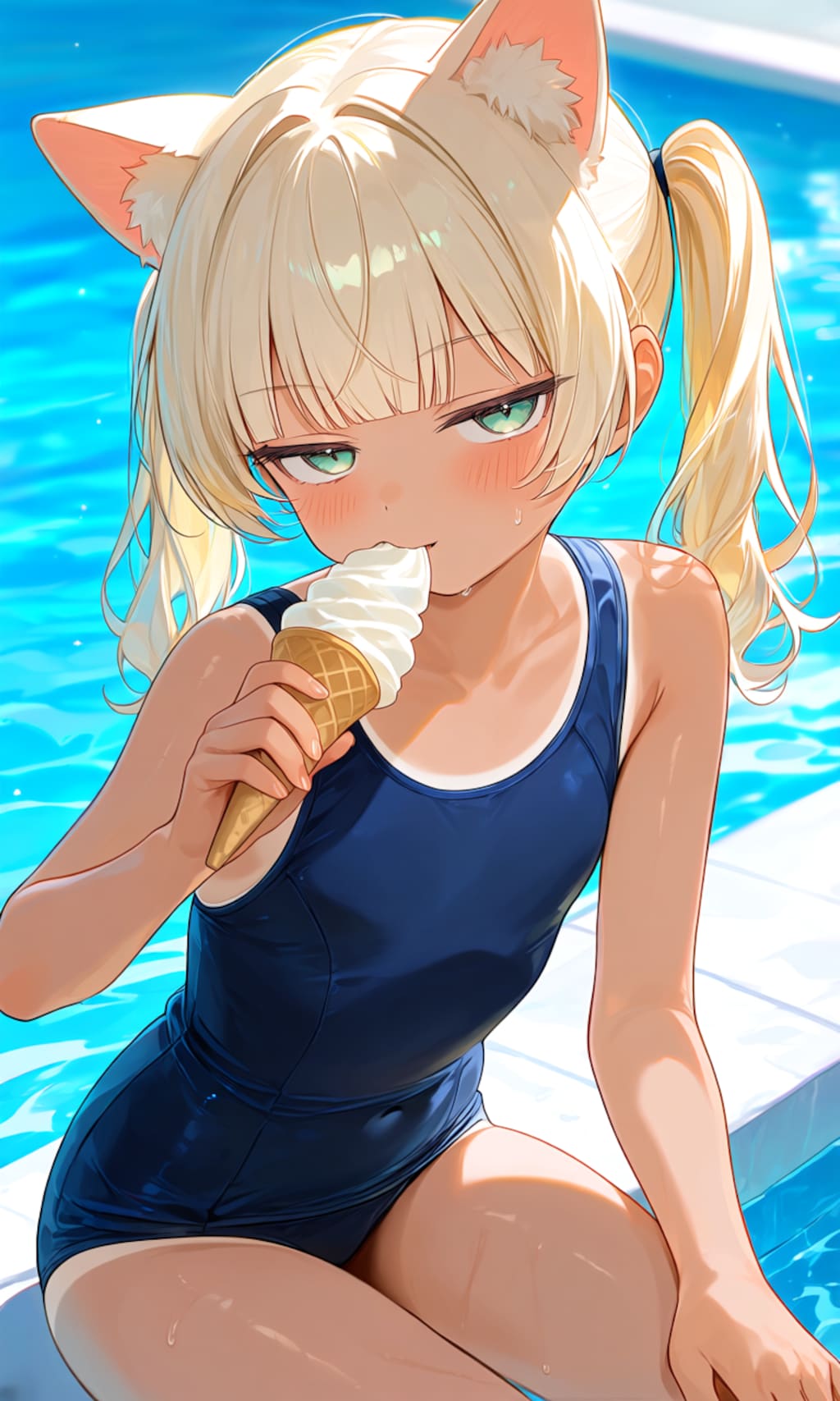 【ケモミミ褐色肌女子】チロルさん＆チョコちゃん
